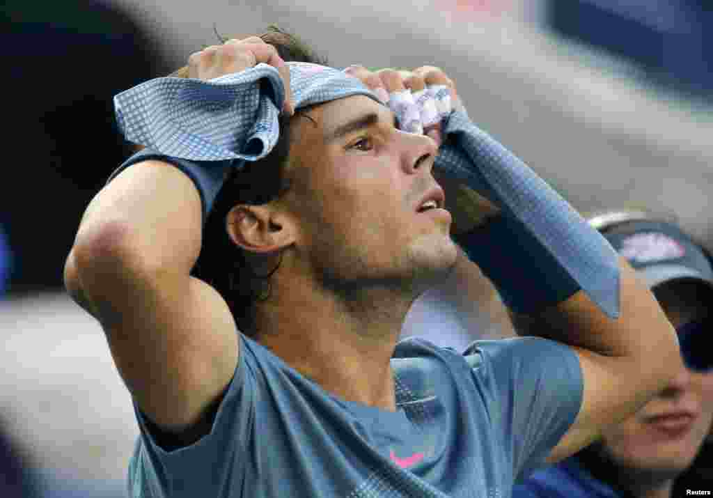 Rafael Nadal, US Open, New York, 9. septembar 2013. Foto: REUTERS / Ray Stubblebine