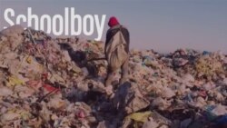 Schoolboy Scavengers In Kyrgyzstan