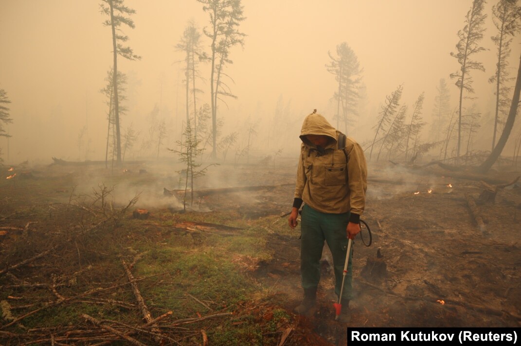 Soul of Siberia　Wild Siberia fired Wildfire smoke in Siberia causes 'stay at home' instruction