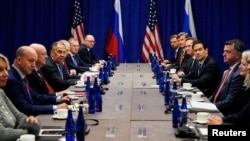 Встреча российской и американской делегаций на уровне глав МИД, Нью-Йорк, 23 сентября 2026 года
