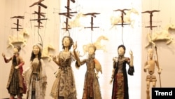 Azərbaycan Marionet Teatrının italyadan aldığı kuklalar.