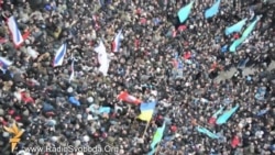 Митинг в Симферополе 26 февраля