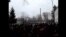 Акция протеста на севере Азербайджана в городе Губа
