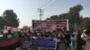 تظاهر کنندگان خواهان مجازات عاملین قتل افراد ملکی در غور شدند