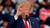 U.S. President Donald Trump gestures as he speaks at a campaign rally in Monroe, November 7, 2019 