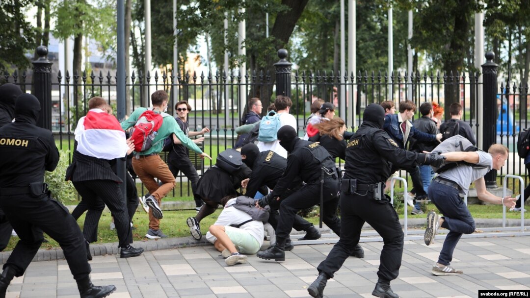 Studentski protesti u Minsku 