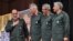 IRGC officials (LtR): Mohammad Hossein Sepehr, Ali Fazli, Gholamhossein Gheibparvar and Mohammad Ali Jafari. April 16, 2018.