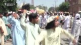Protesters Dance Through Streets Of Peshawar