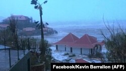 Последствия урагана "Ирма" на карибских островах