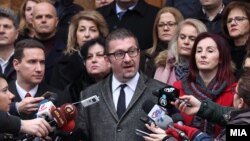 Претседателот на ВМРО-ДПМНЕ, Христијан Мицкоски 