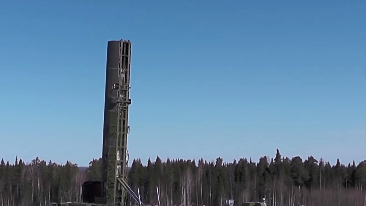 Росія випробувала міжконтинентальну балістичну ракету «Сармат»