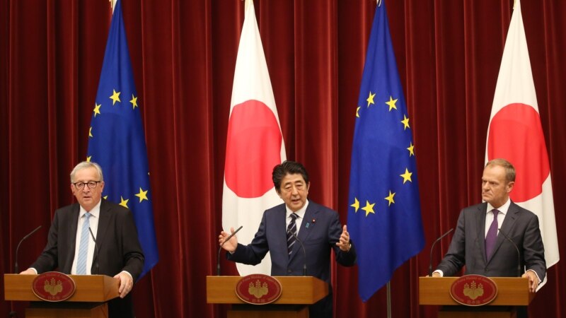 توافق اتحادیه اروپا و ژاپن برای تجارت آزاد
