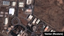 Ядерный объект в Натанзе, Иран (вид со спутника)