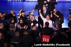 Rama dhe Abdixhiku gjatë fushatës për zgjedhjet e nëntorit 2025.