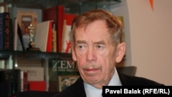 Вацлав Хавел на интервју за Радио Слободна Европа