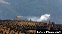 Turkish forces have begun an exercise that seeks to oust U.S.-backed Kurdish militia from Syria's Afrin region.