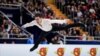 Javier Fernandez of Spain competes in the Men's Free Skating during day three of the European Figure Skating Championships at Megasport Arena on January 19, 2018 in Moscow, Russia. (Photo by Joosep Martinson - ISU/ISU via Getty Images)