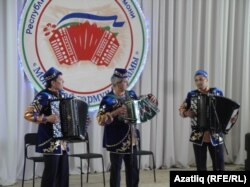 An accordion competition in Russia's Bashkortostan in 2015