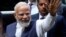 Indian Prime Minister Narendra Modi arrives in New York on June 20.