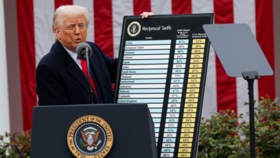 Президентът на САЩ Доналд Тръмп обяви нови мащабни мита върху