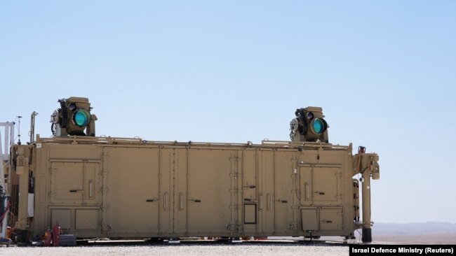 Ласерско оружје во развој во Израел