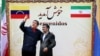 Presidenti venezuelas, Hugo Chavez, dhe ai iranian Mahmud Ahmadinejad
