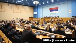 Sjednica Narodne skupštine RS-a na kojoj je izglasana nova vlada, Banja Luka, 2. septembra 2025.