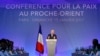  افتتاحیه کنفرانس پاریس با حضور ژان مارک آیرو وزیر خارجه فرانسه