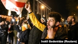 Акция протеста в Тбилиси