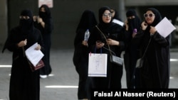 شماری از زنان در عربستان سعودی