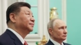Ruski predsjednik Vladimir Putin (desno) i kineski predsjednik Xi Jinping u Moskvi u maju.