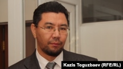 Адвокат Жандос Бұлқайыр. Алматы, 1 қараша 2013 жыл.