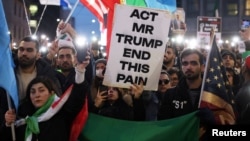 Митинг перед консульством США в Милане в поддержку протестов в Иране. Италия, 13 января 2026 года