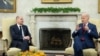 Президент США Джо Байден зустрічається з канцлером Німеччини Олафом Шольцем в Овальному кабінеті Білого дому у Вашингтоні, 3 березня 2023 року