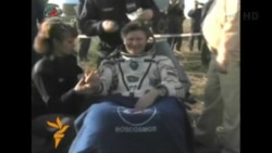 Soyuz Space Capsule Lands In Kazakhstan