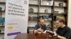 Vladimir Šmeljev i Aleksandar Zarickij sa Fakulteta slobodnih umjetnosti u nauka, Budva, 4. jun 2025.