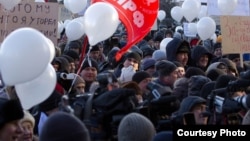 Митинг "За честные выборы" в Екатеринбурге 