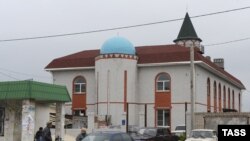 Мусульманский молитвенный дом, который пытались поджечь неизвестные , 22 октября