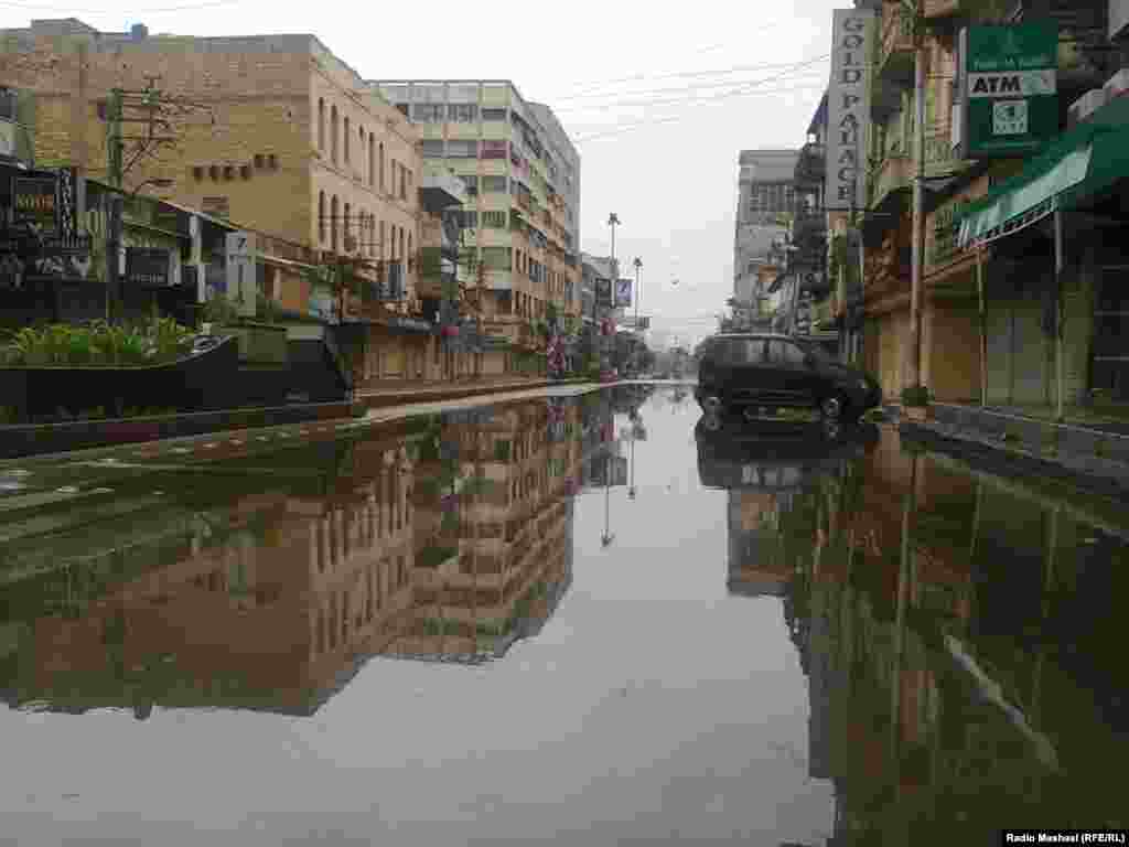 Due to heavy rains, transport in Karachi is badly affected as roads and railway tracks are inundated by rainwater. A state of emergency was declared across the Sindh Province and Karachi.