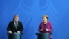 Меркель и премьер-министр Дании 12 апреля