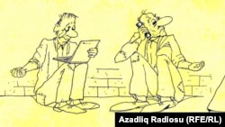 Rəşid Şerifin karikaturası