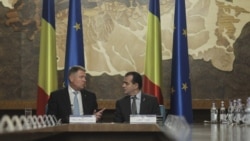 Președintele Iohannis și premierul Orban la prima ședinta de guvern