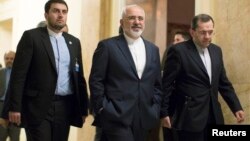 İranın xarici işlər naziri Mohammad Javad Zarif (Foto arxivdəndir)