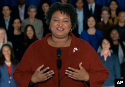 Rising star Stacey Abrams delivered the Democratic Party's response to President Donald Trump's State of the Union address.