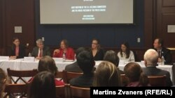 Panelists at October 4 CSCE-House Freedom of the Press Caucus Briefing