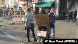 Demonstranţi contra rasismului, 1 mai, la Berlin