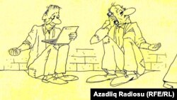 Rəşid Şərifin karikaturası