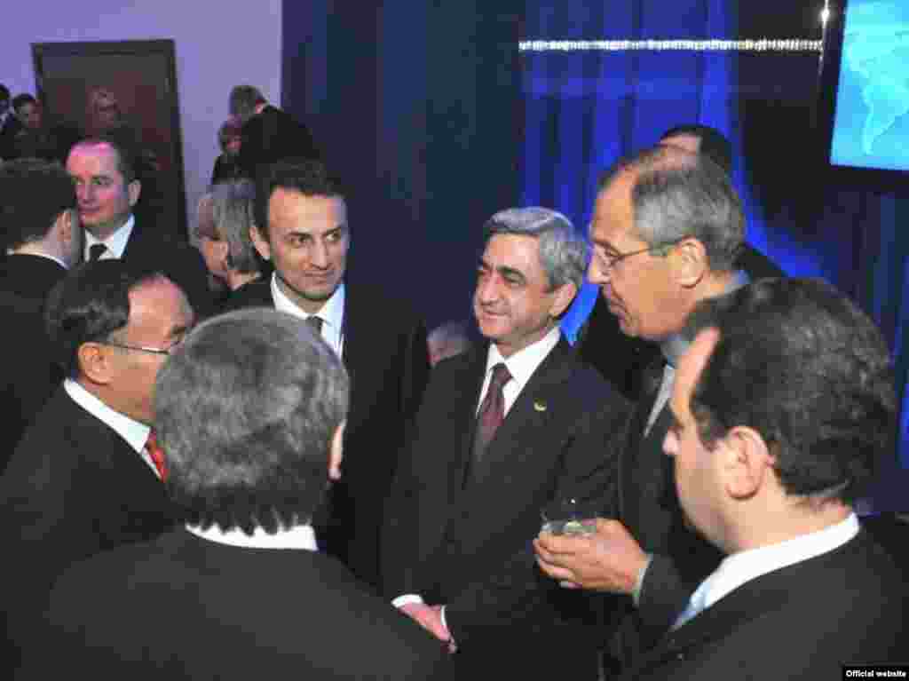 U.S. -- President Sargsyan at the Nuclear Security Summit, Washington D.C., 13Apr2010