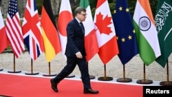 Ministrul german de Externe, Johann Wadephul, ajunge la summitul G7 de la Paris. 27 martie 2026.