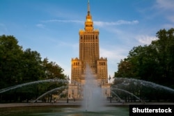 Парк у Варшаві, Польща